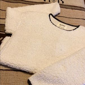 Dylan sherpa sweatshirt. Size small.